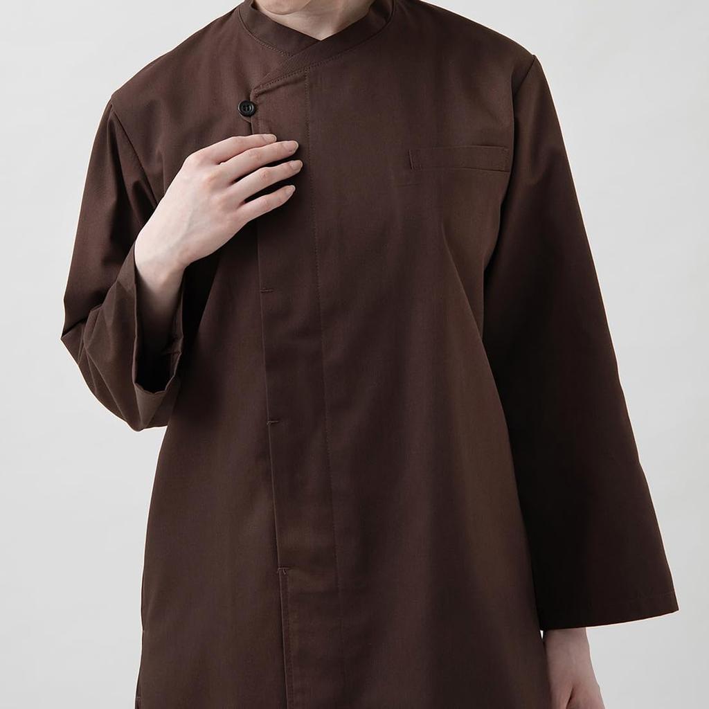 Семь Униформ EA3078-1 Пальто (Двойной слой) Белый, Размер 3L