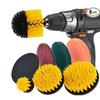 Drill Brush Attachments Set Multifunction Cleaning Brush Set for Grout, Tiles, Sinks, Bathtub,