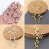 Handmade Alloy Flower Leaf Connectors Spacer Bars DIY Jewelry Making Necklace Bracelet Craft Accessories