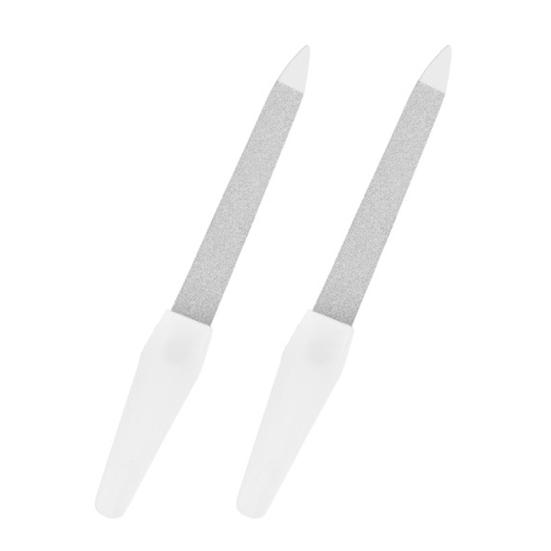 Многофункциональный инструмент для полировки ногтей с двойной головкой и нескользящей ручкой