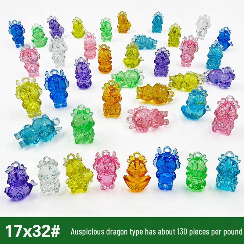 Nezha Acrylic Gem Toy Claw Machine Pendant - Amusement Park Accessory