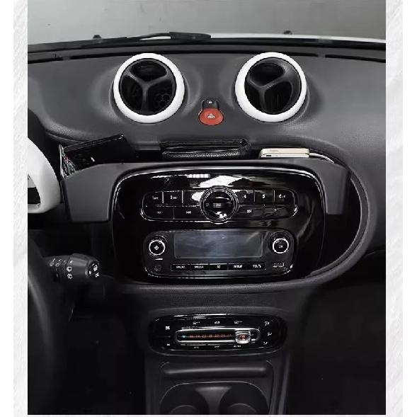 Органайзер-бокс для центральной консоли автомобиля для Mercedes Smart 453 Fortwo Forfour 2015-2019 Контейнер-бокс для хранения Аксессуары