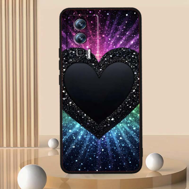 Роскошный Дизайн Любовь Искусство Для Xiaomi Redmi 12 13C 12C 13 10C 9T A2 9A 9C 7A Note 10S 8T 10 9 8 Pro 4G 5G Черный Чехол для Телефона