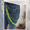 Acrylic Chains Clothes Decoration Plastic Belts Pants Chains Punk Style Waist Chains Double Layer