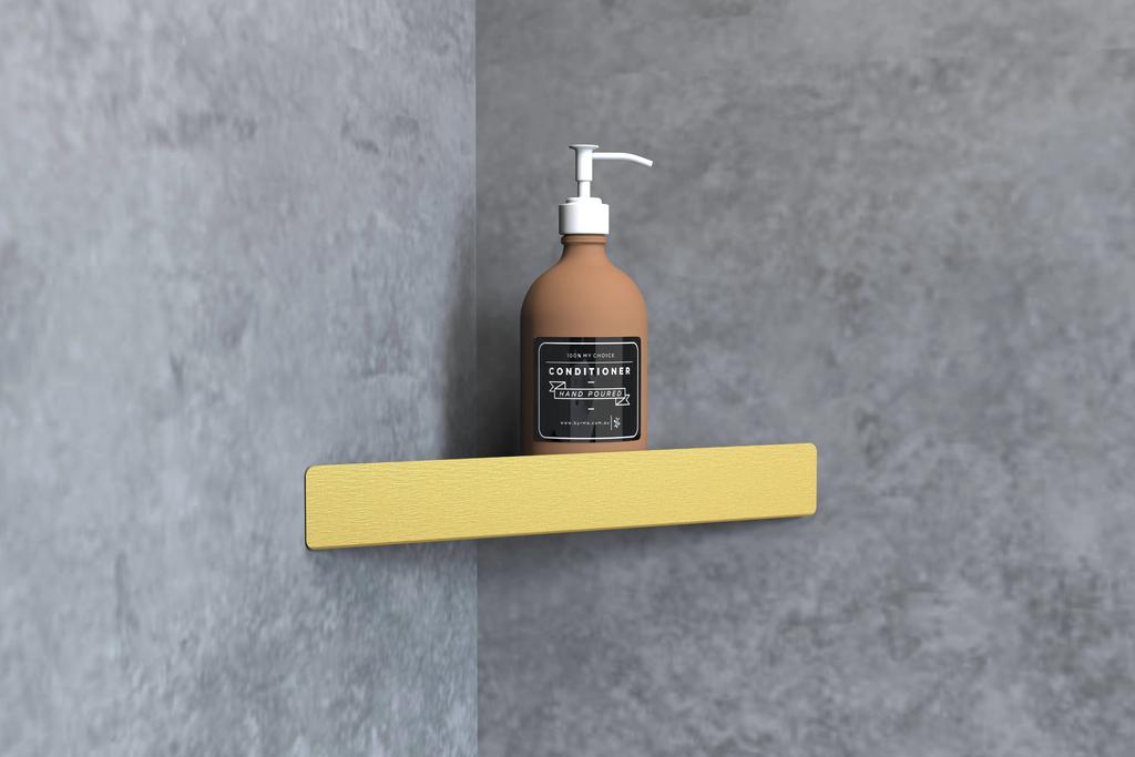Półka łazienkowa sf07-bg brush gold sku rea-06013