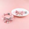 Pet Collar Pink Lace Bow Hanging Bead Cat Choker Bell Dog Cat Supplies Pet Accessories Dog Accessories Dog Cat Products