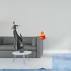 Элегантная фигурка-вешалка в форме женщины и кошелек, художественное ремесло, украшение для дома, бара, гостиной, кухни