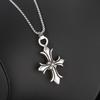 Винтажные серебряные модные аксессуары, кулон-подвеска в виде цветка Ben Cross, трендовое мужское/женское ювелирное изделие, ожерелье Warm Dan