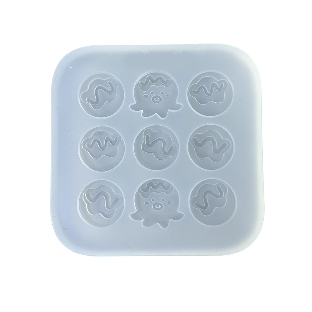 Модная Универсальная Прочная Силиконовая Форма Портативный Аксессуар для Рукоделия для Стильного Создания в Форме Шариков-Осьминогов