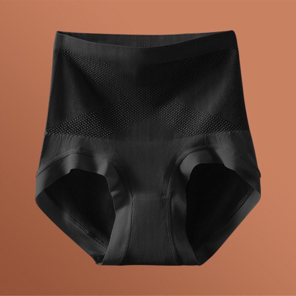 High Waist Postpartum Body Shaper Cotton Crotch Tummy Control Underwear Seamless Shapewear  Lady