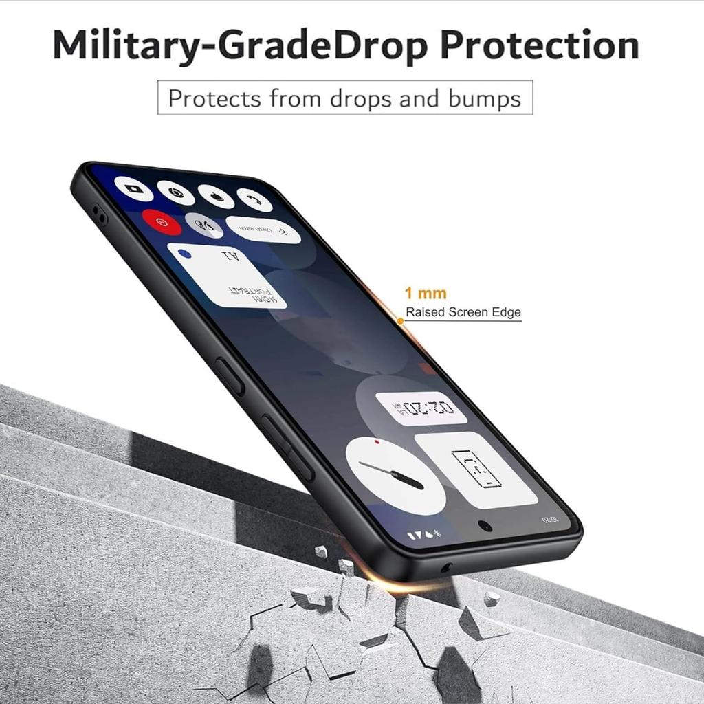 Гибкий чехол из жидкого силикона для Nothing Phone 3a Pro NothingPhone 3A Защитная крышка TPU Fundas Coque Capa