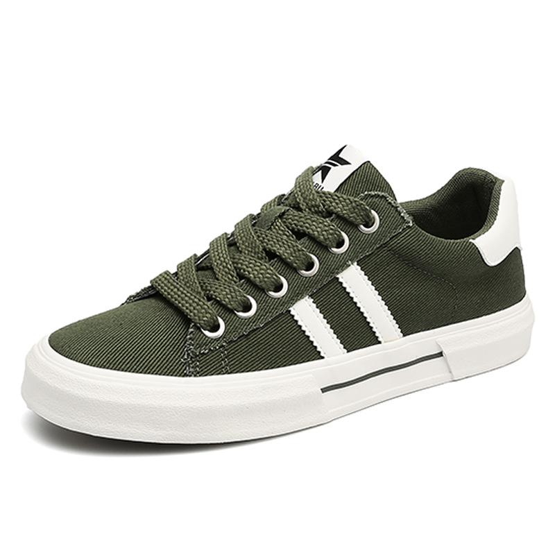 New Spring Mens Shoes Korean Niche Design Versatile Men's Canvas Shoes Light Luxury Highend Laceup Shoes