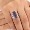 Tanzanite Gemstone 925 Sterling Silver Jewelry Handmade Engagement Ring For Gift RR-40-1