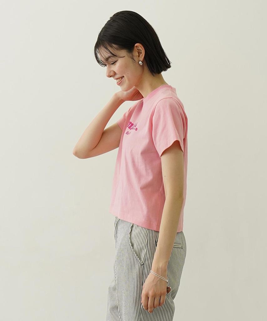 Milkfed Cooper Logo Compact Short Sleeve COOPER LOGO COMPACT Small Tee, S/S TEE, 103252011007, LtPINK,