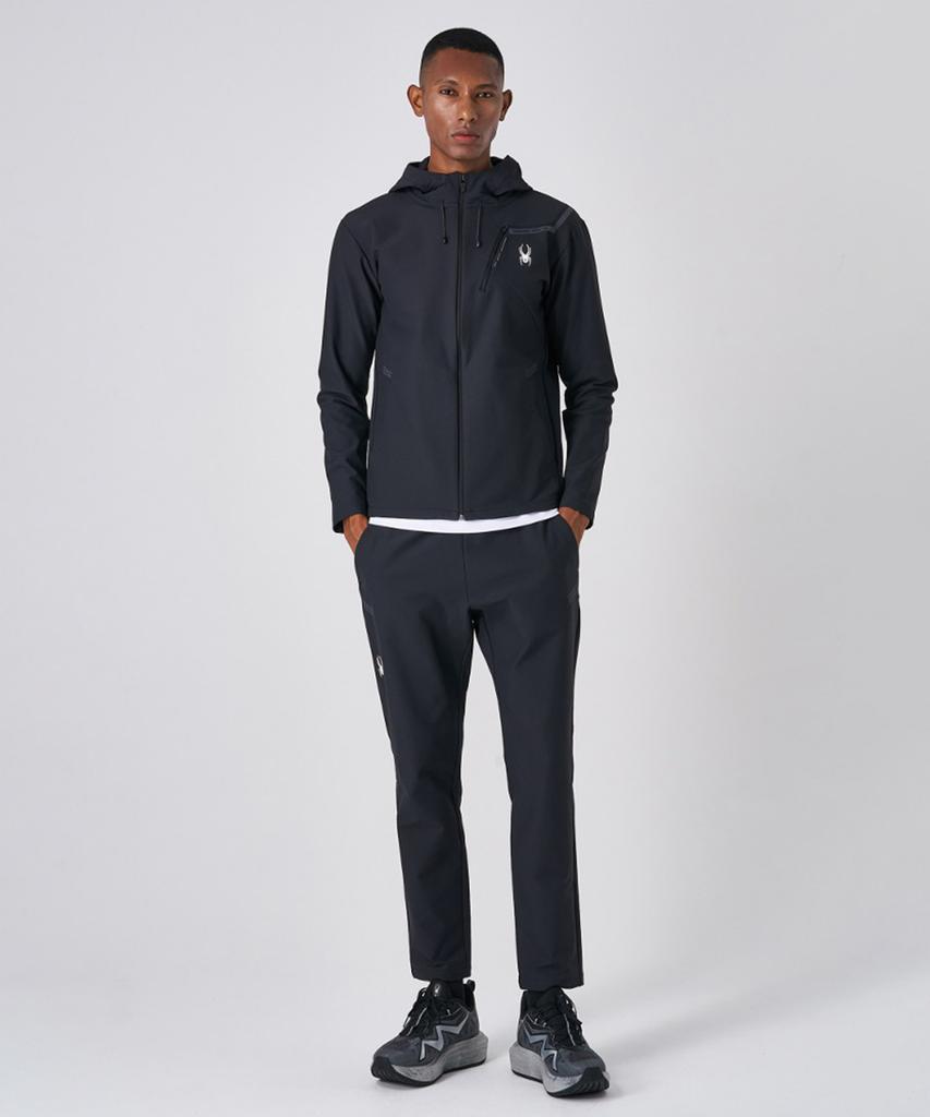 SPYDER Men'S Fleece-Lined Woven Training Pants Spjwcnfp207Mblk