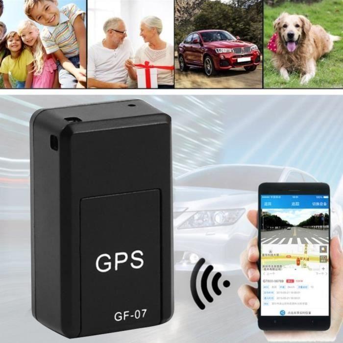 Mini Localisateur Gps Magnétique De Voiture Gf07, Dispositif De Suivi En Temps Réel Localisateur Gps Magnétiq