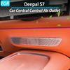 For Deepal S07 S7  2024 Center Console Air Vent Cover Trim Air Conditioning Vent AC Outlet Protector Interior Car Decoration