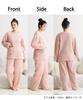 Nissen Fluffy Pajama and Loungewear Size 3L Women's Sheepskin-Style Set, Pink,