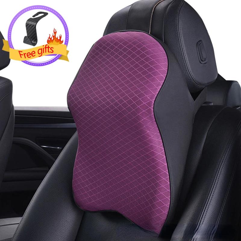 Подушка для поясницы Подушка для автомобиля Подушка для сиденья с эффектом памяти Подушка для шеи Подушка для сиденья автомобиля Подушка для поясницы Аксессуары для интерьера