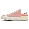 Chuck 70 Low Colorblock - Женские кроссовки из розового кварца Bright-Poppy Egret 570788C