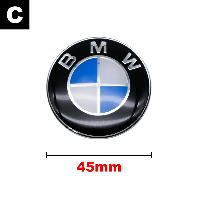 LKCW9 4.5cm Steering Wheel Emblem Sticker Steering Wheel Center Sticker For BMW E46 E90 F30 F20 F10 G20 G30 X1 X3 X5 M Interior Logo