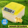 US/EU Plug 112 Eggs Digital Automatic Incubator Hatcher Automatic Incubation Emperature Control Chicken Poultry Hatching Machine