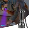 UV Flashlight Black Light Compact Design Portable Wide Application Battery Powered Ultraviolet Blacklight Detector Light