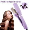 32MM Electric Curling Iron Automatic French Egg Roll Hair Curler Long Lasting Styling Curling Tool Fast Heating EU/US Plug