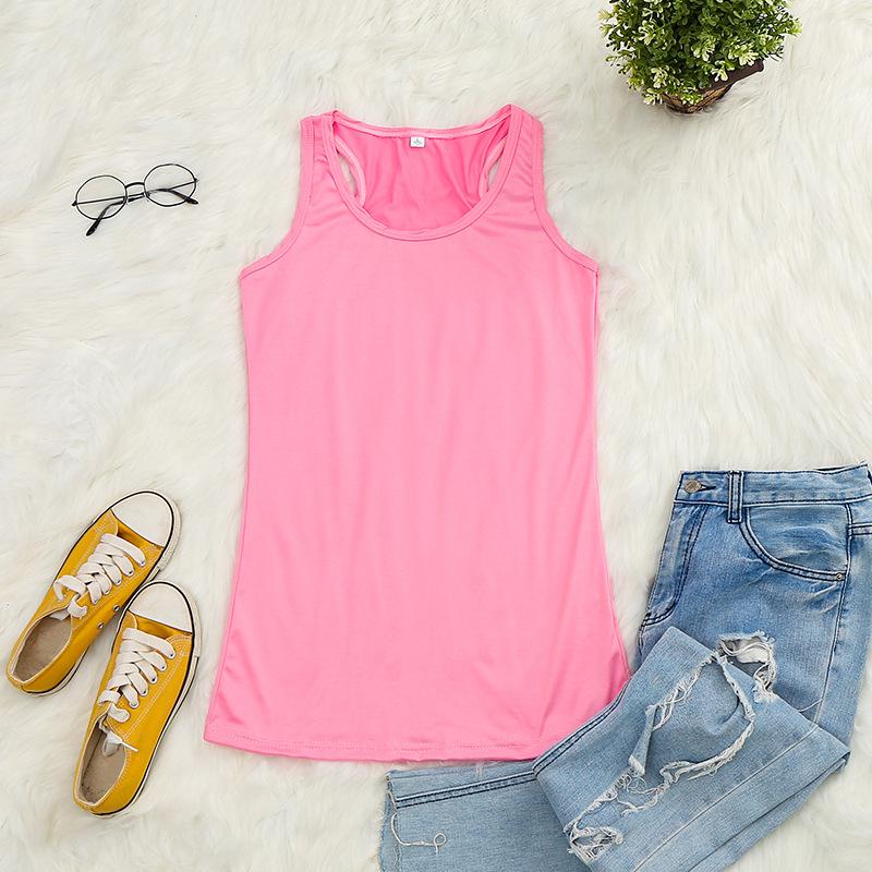 Женская майка I-образной формы для лета 2024 года в европейском и американском стиле