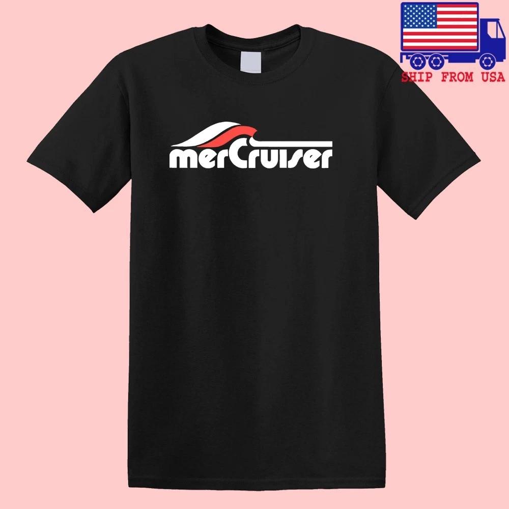 Mercruiser Marine Boats Men's Black Size S-5XL
