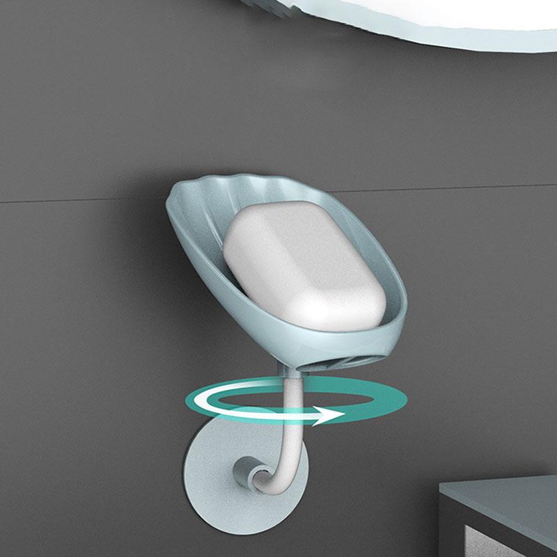 Shell Shaped Soap Box Drain Soap Box Bathroom Shower Soap Box Sponge Storage Board Tray Bathroom Supplies Bathroom Appliances