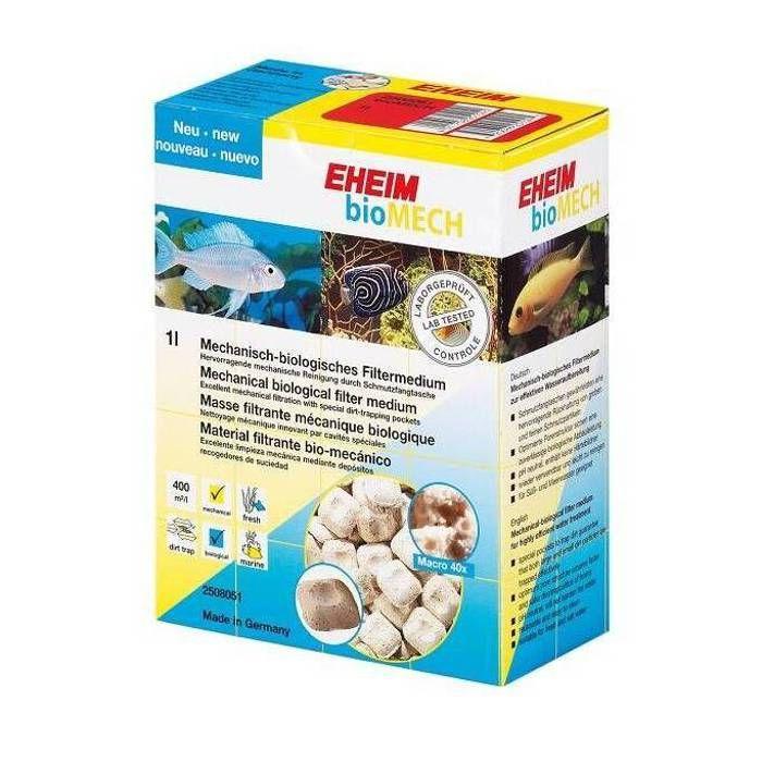 Accessoire Filtre Aquarium - Eheim - Biomech 5L - Filtration Mécanique - Filtration Biologique - pH Neutre