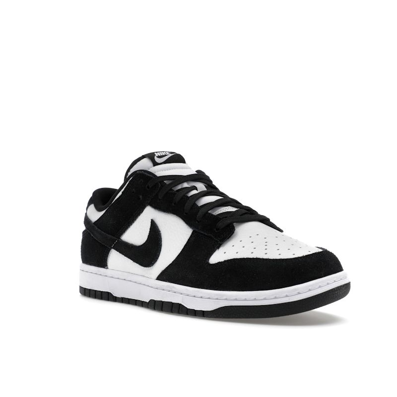 Nike Dunk Low SE Suede Panda Unisex Sneakers Black White FQ8249-100