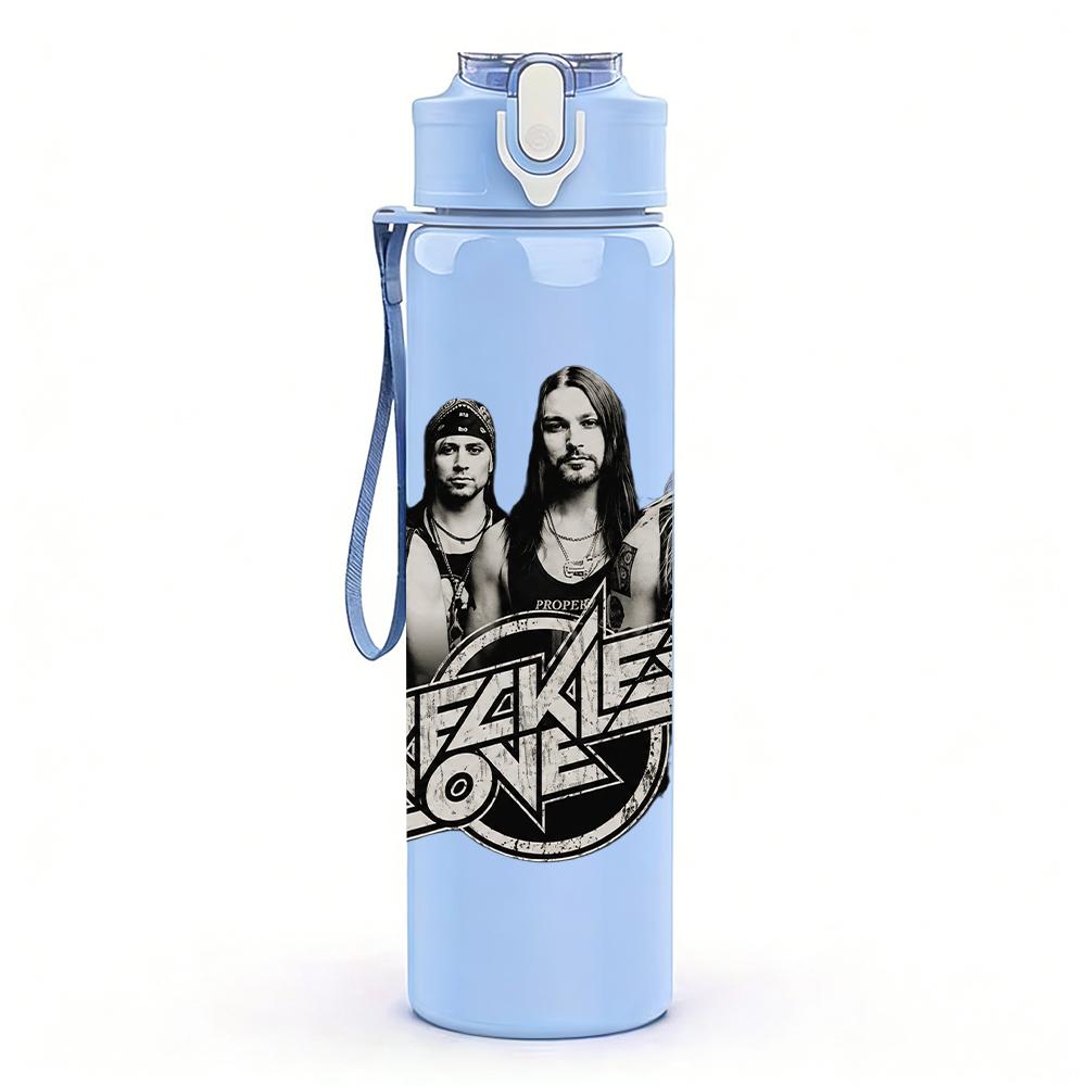 1PC All Female Rock Band Vintage Portrait Print 750ml Portable Sports Water Bottle Leakproof Gym Outdoor Travel Drink Cup