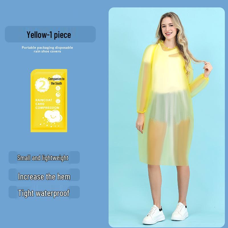 Портативные водонепроницаемые толстые прозрачные одноразовые бахилы - индивидуально упакованы для использования на открытом воздухе