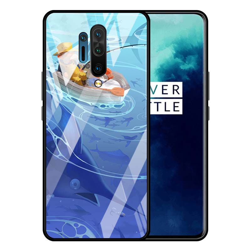 Закаленное стекло новый корпус роскошный чехол охота рыбалка искусство рыба для Oneplus 7 7T 8 Z 8 8T 9 9R Nord PRO 5G чехол для телефона