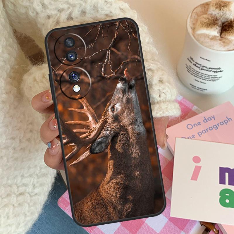 ПОТРЯСАЮЩИЙ ОЛЕНЬ Животное Для Honor Magic 8 Pro 6 5 7 Lite Чехол Для Honor 50 70 90 200 400 X8b X9a X9b X9c X9d Win RT
