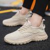 Spring New Fly-woven Trend Coconut Shoes Platform Dad Shoes Casual Running Breathable Versatile Lightweight Men's Shoes