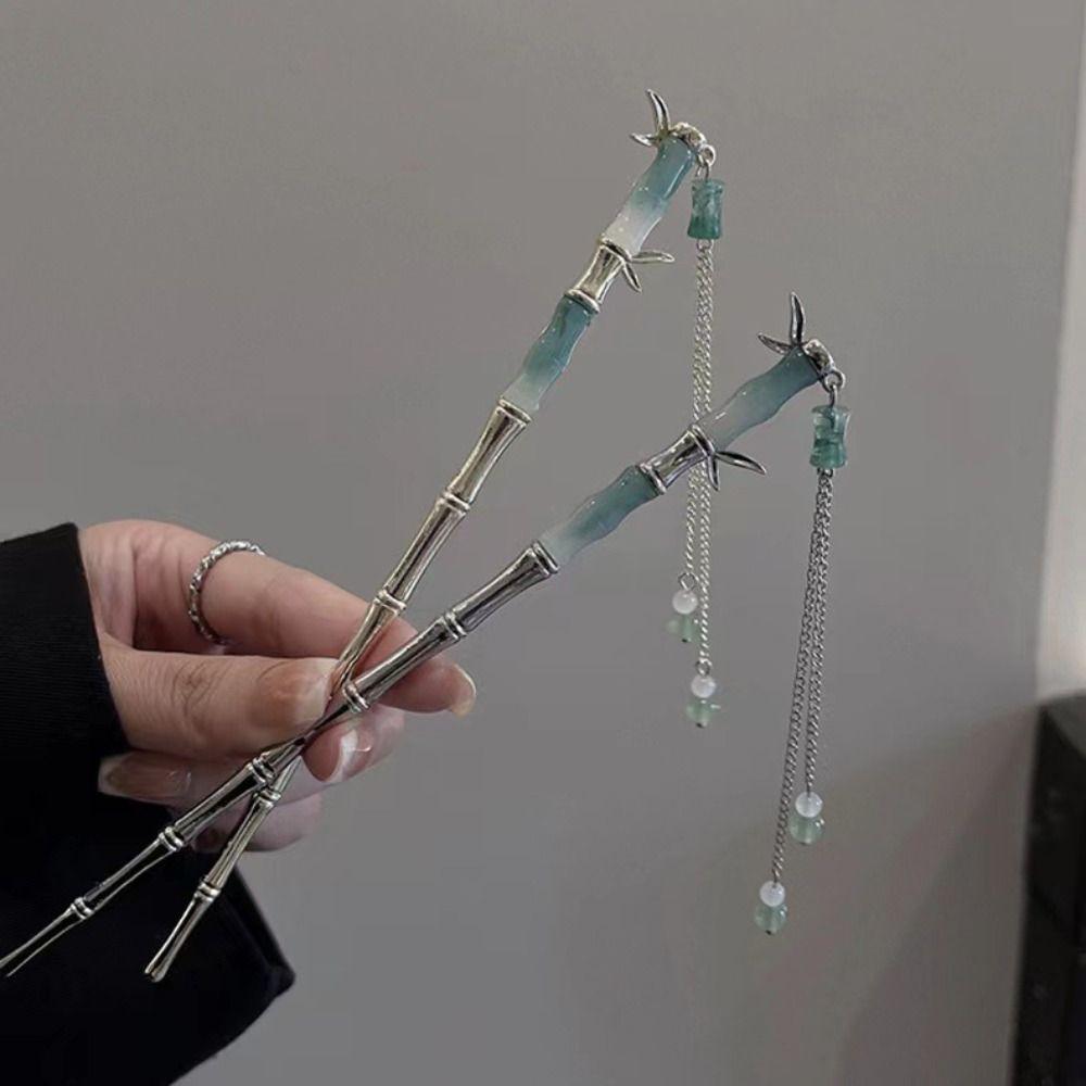 Accessories For Girl Tassel  Hair Stick Metal Hairpin Hanfu Hair Fork Chinese Style Headwear