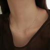 Серебряная oblong-цепочка микс 925 пробы