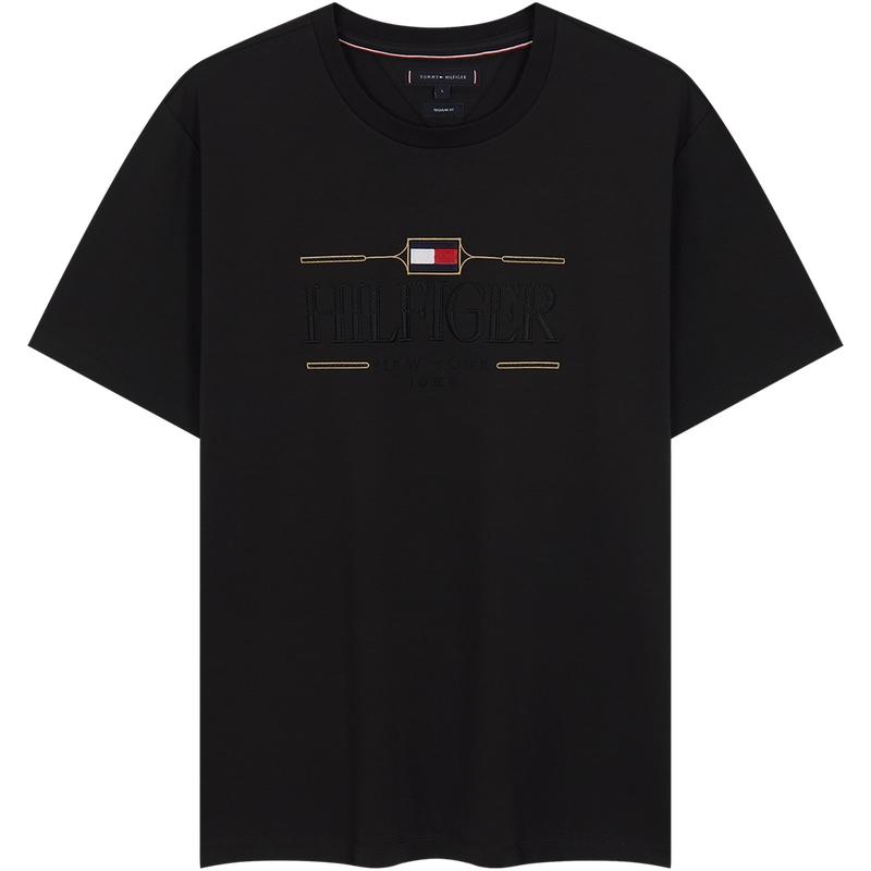 Tommy Hilfiger T-Shirts Men's Crew Neck Moderate MW0MW39585