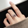 1pc Vintage Hollow Butterfly Rings for Women Couples New Fashion Simple Party Jewelry Gift Accessories