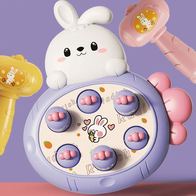 Whac-A-Mole Knocting Детские игрушки Монтессори Развивающие инструменты для малышей Дети Прекрасный подарок на день рождения Родительская доска для детей Игра с молотком