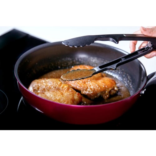 Thermos Nylon Tongs, Black, Kitchen Tool, KT-T001 BK