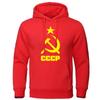 2022 Autumn Men's Clothing CCCP Russian Men Hoodies USSR Cotton Man Sweatshirts Moscow Male Pullovers Quality Soviet Union Tops