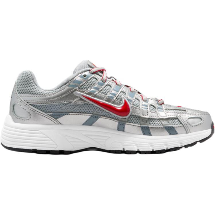 Nike P 6000 Легкие Низкие Детские Беговые Кроссовки Серебристо-Серые Детские HV5064-016