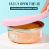 Pet Food Can Lid 3-in-1 Silicone Can Cover One Lid Fits