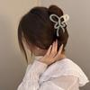 Large Hollow Butterfly Hair Claw Clips Headwear for Women Girl Korean Bow Ribbon Shark Ponytail Clip Hairpin Accessories