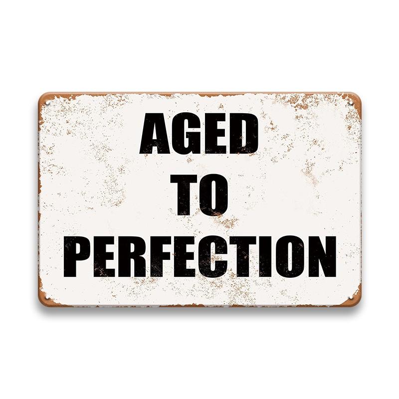 Funny Animal Slogan Metal Plaque Sign Vintage Tin Poster Humor Words Personalized Wall Decoration Farm House Decor Accessories