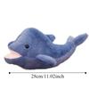 PP Cotton Simulation Dolphin Plush Toy Fluffy Plush Stuffed Whale Toys  Kids Gifts
